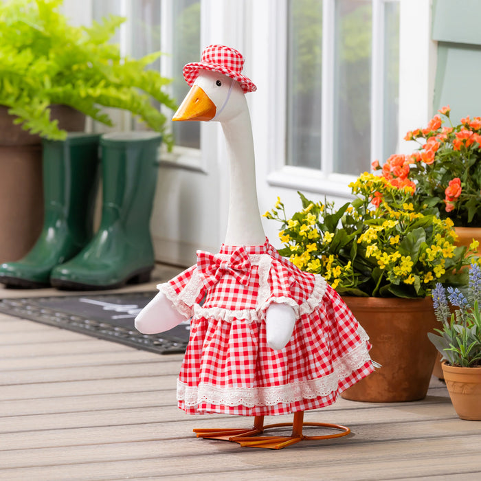 Plaid Dress Giddy the Goose Outfit