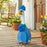 Blue Hydrangea Outfit Giddy the Goose