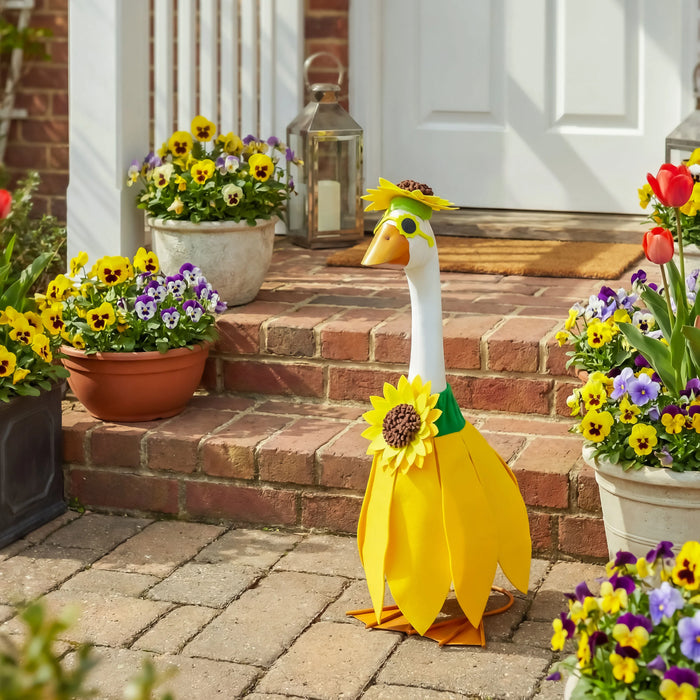 Porch Goose Outfit- Sunflower