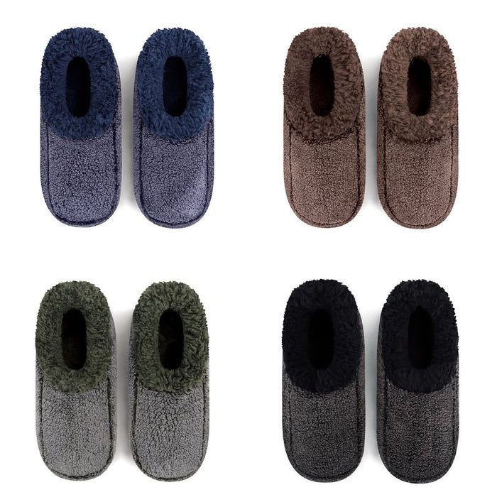 Snoozies Mens Two Tone 4 Colours