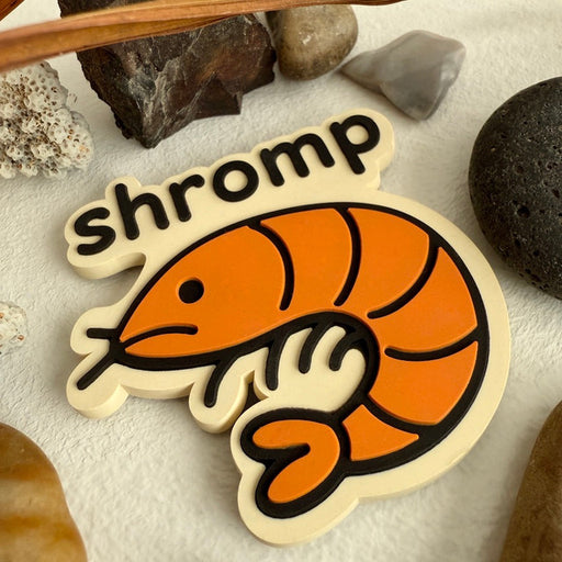"Shromp" Shrimp Magnet