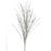 Spray Twisted Metallic Grass 38" silver