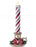 Candle 9.5" Striped LED