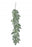 Garland Velvet W/Glitter Cone Leaf 48"