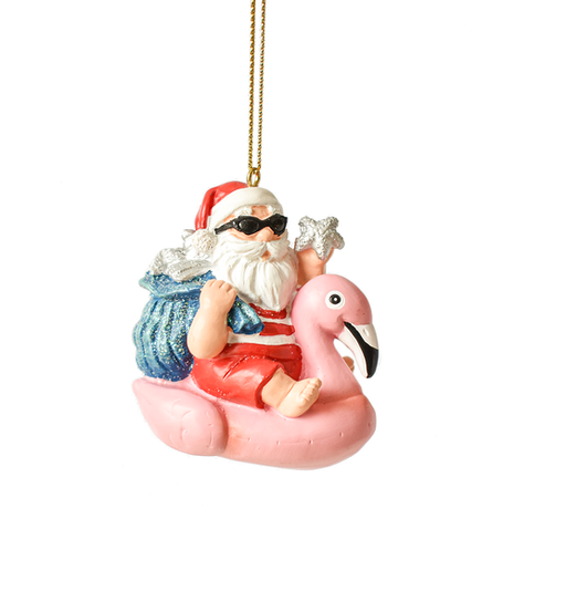 Orn Santa & Flamingo