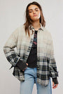 ALEXI PLAID SHIRT / FOREST GREEN COMBO