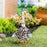 Cow Print Gown, Giddy the Goose