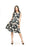Floral Sleeveless Box Pleat Dress With Pocket