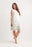 Floral Border Print Layered Dress