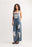 Denim Patchwork Jumpsuit