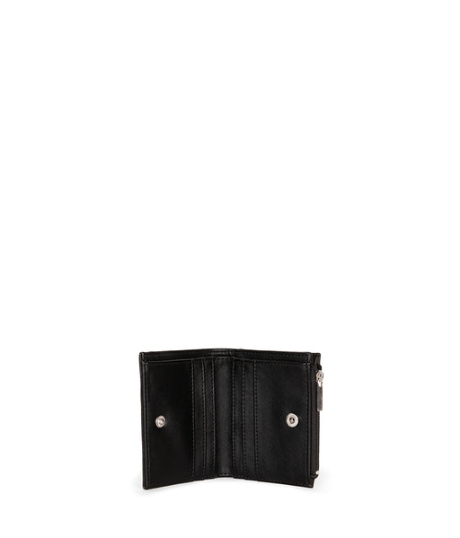 BLACK SMALL ROME FORUM WALLET