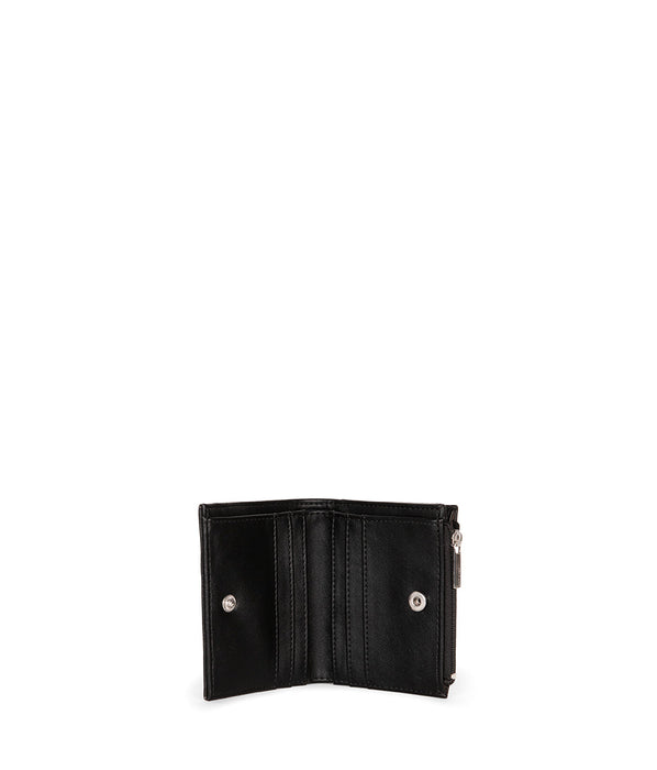 BLACK SMALL ROME FORUM WALLET