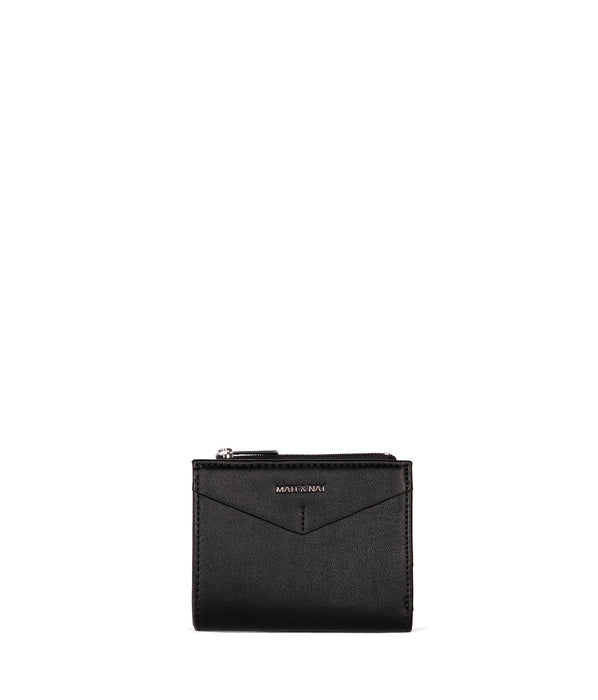 BLACK SMALL ROME FORUM WALLET