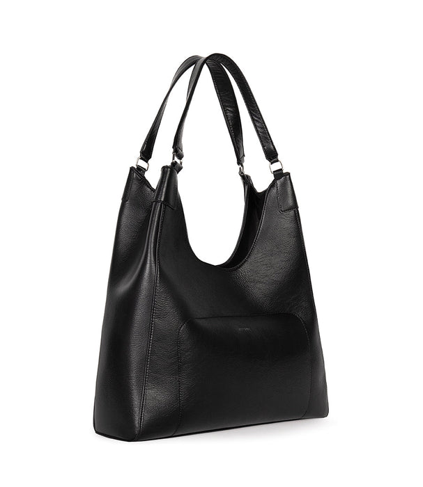 BLACK VERMONT THEME TOTE