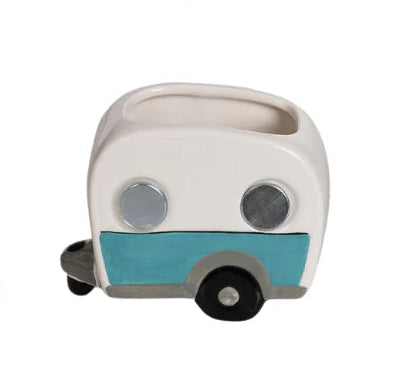 Camper Ceramic Magnetic Container