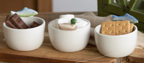 Snack Bowl Fish/Duck/Fish