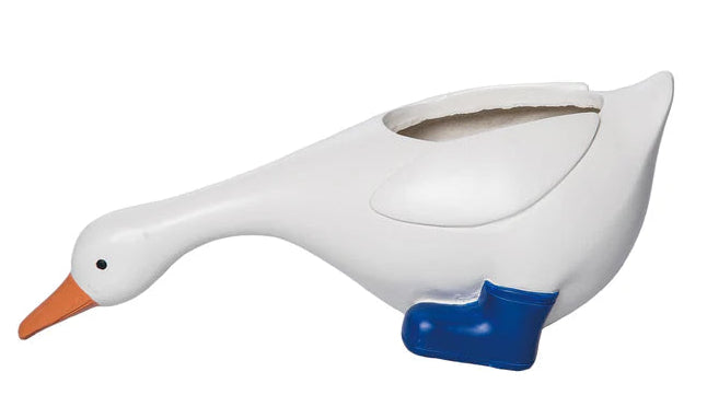 Planter Duck White w/Boots
