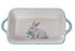 Baking Pan Bunny with Mint Bow