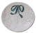 Salad Plate with Mint Bow 10"