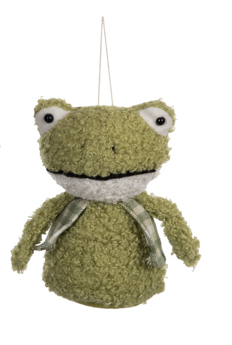 Plush Frog with Scarf 5"