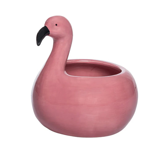 Planter Floating Flamingo Pink 6"