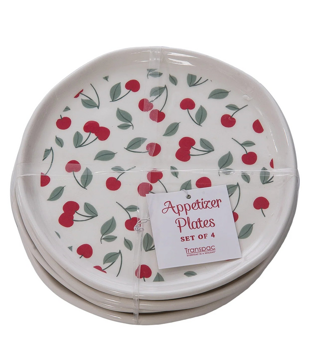 Cherry Appetizer Plate 7"