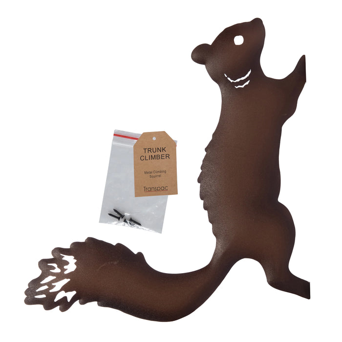 Squirrel Metal - Tree Trunk Climber