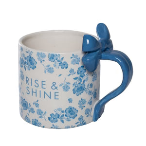 Rise & Shine Mug w/Bow Handle
