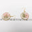 Delphinium & Queen Anne's Lace Dried Flowers Earrings