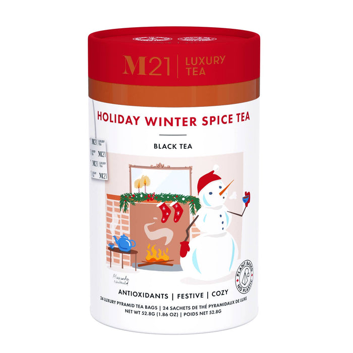 Holiday Winter Spice Luxury Tea – 24 Pyramid Bags
