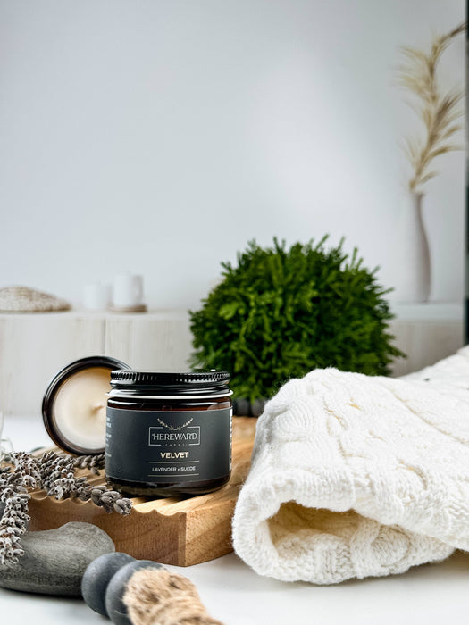 Soy Candle | Velvet (Lavender + Suede)