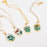 Pressed Dried Flowers Oval Pendant Necklace