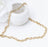 18K Gold PVD Stainless Steel Cable Link Chain Necklace