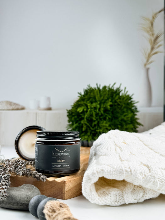 Soy Candle | Cozy (Lavender + Vanilla)