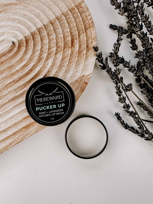 Lip Balm | Pucker Up - Lavender+ Mint