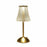 Faux Glass LED Table Lamp - A