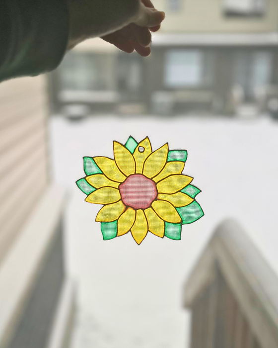 Sunflower Suncatcher, Window Hanging, car hangers