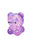 Cute Jelly Bear Glittery Maltose Putty Filled Squishy