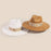 Flower Ribbon Bow Fedora Hat