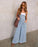 Wide-Leg Denim Overalls