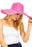 Thin Light-Weight Floppy Straw Beach Sun Hat