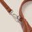 Faux Leather Round Multi Panel Hand Bag