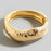 Hammered Sculpted Dome Bangle Bracelet