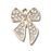 Bow Diamond Charm