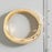 Hammered Sculpted Dome Bangle Bracelet