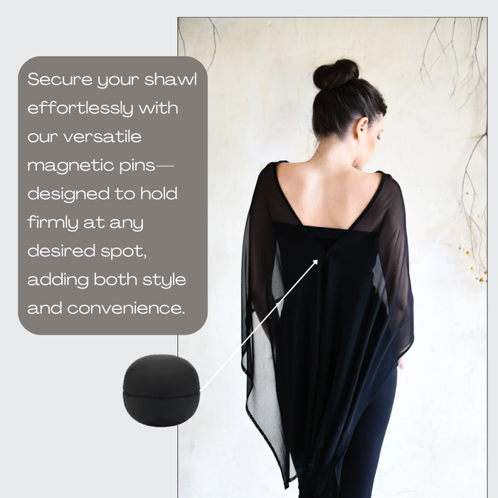 Chiffon Shawl Wrap Scarf - Evening Wear