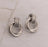 Double Round Stud Earring
