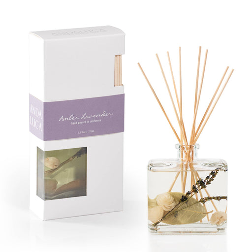 Amber Lavender Botanical Reed Diffuser