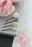 Flower Bobby Pins - Blue and Yellow