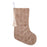 New Textured Festive Christmas Stocking
